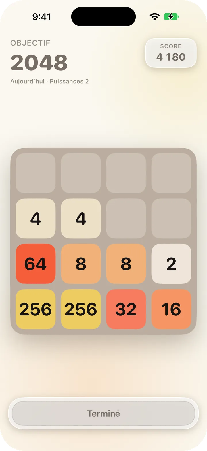 Le puzzle du jour dans Tilefold